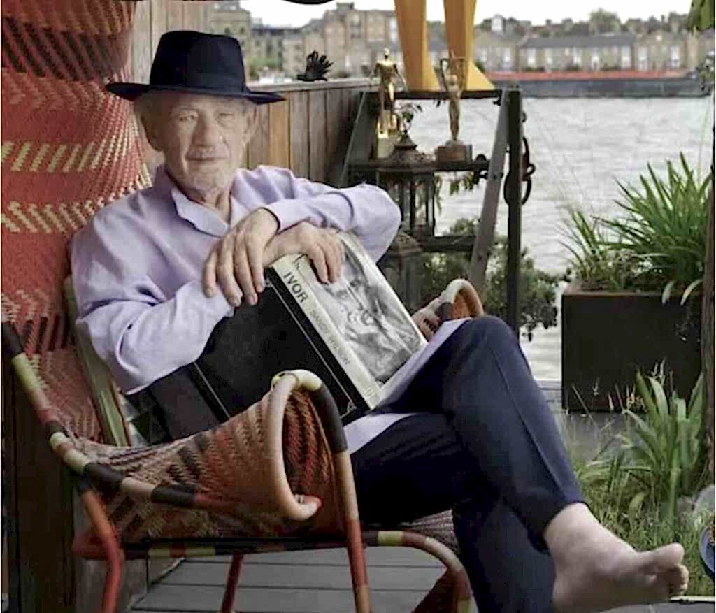 SIr Ian McKellen and Pilates