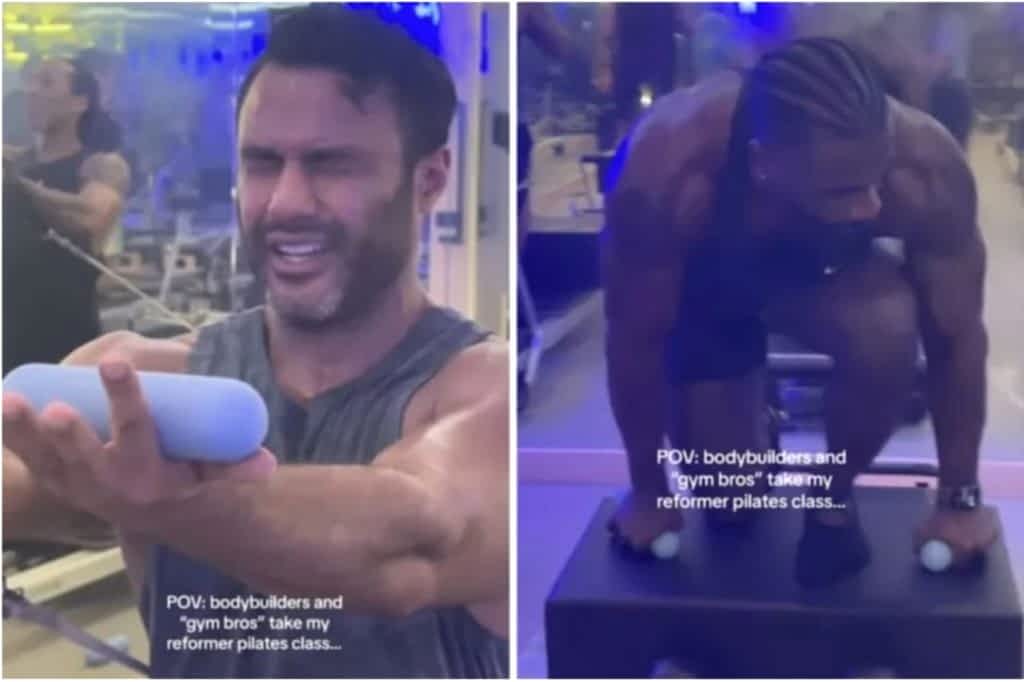 Pilates and gym bros